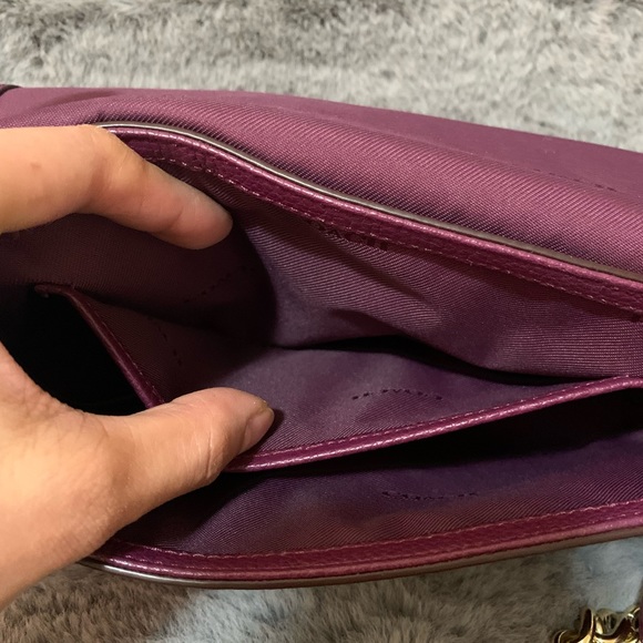 COACH LEATHER SLING BAG - Picture 10 of 11